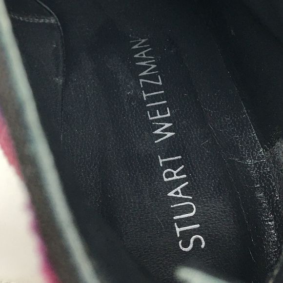 Stuart Weitzman Bacari Botanic Velvet Boots - Picture 8 of 9